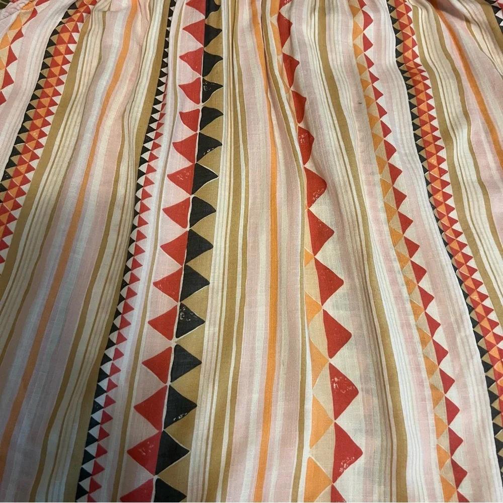 Sonoma women’s plus 1X Geometric Patterned top loose cotton blend summer - Picture 9 of 11